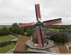 Photo Textures of Building Windmill